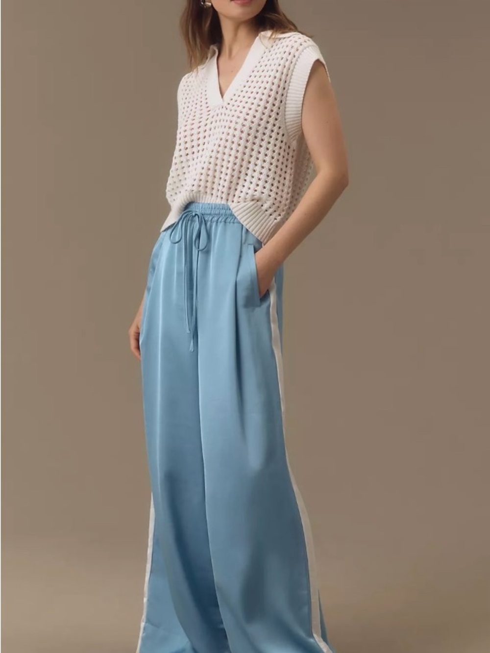 Essentiel Antwerp Freedive Satin Track Pants